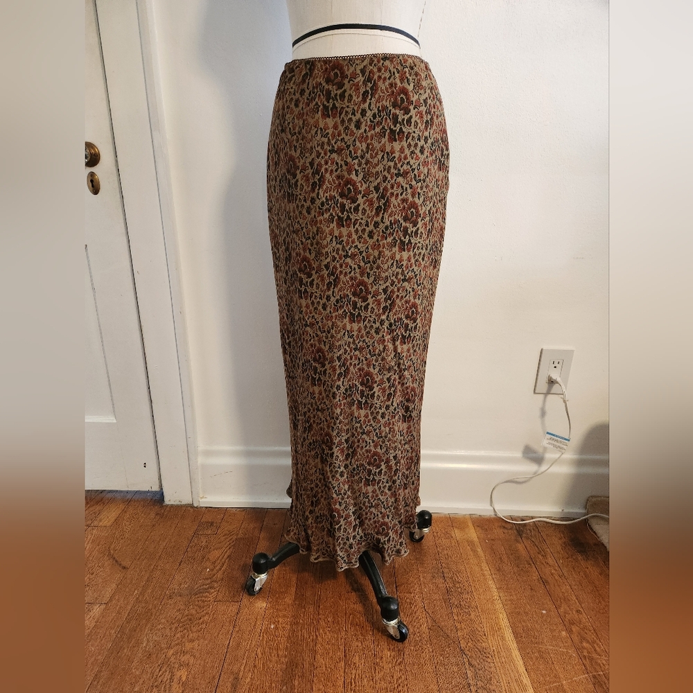 Sundance 100% Silk Maxi Skirt